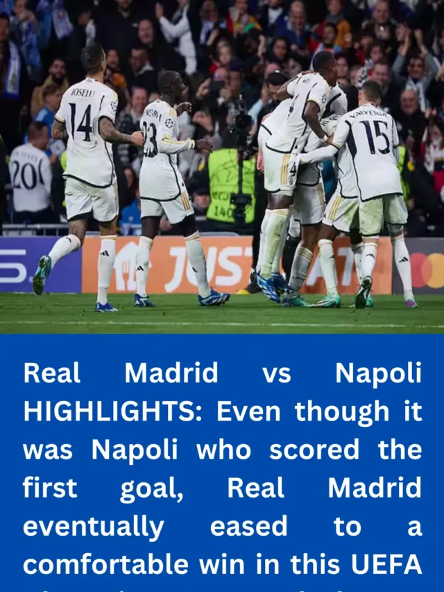 Real Madrid vs Napoli