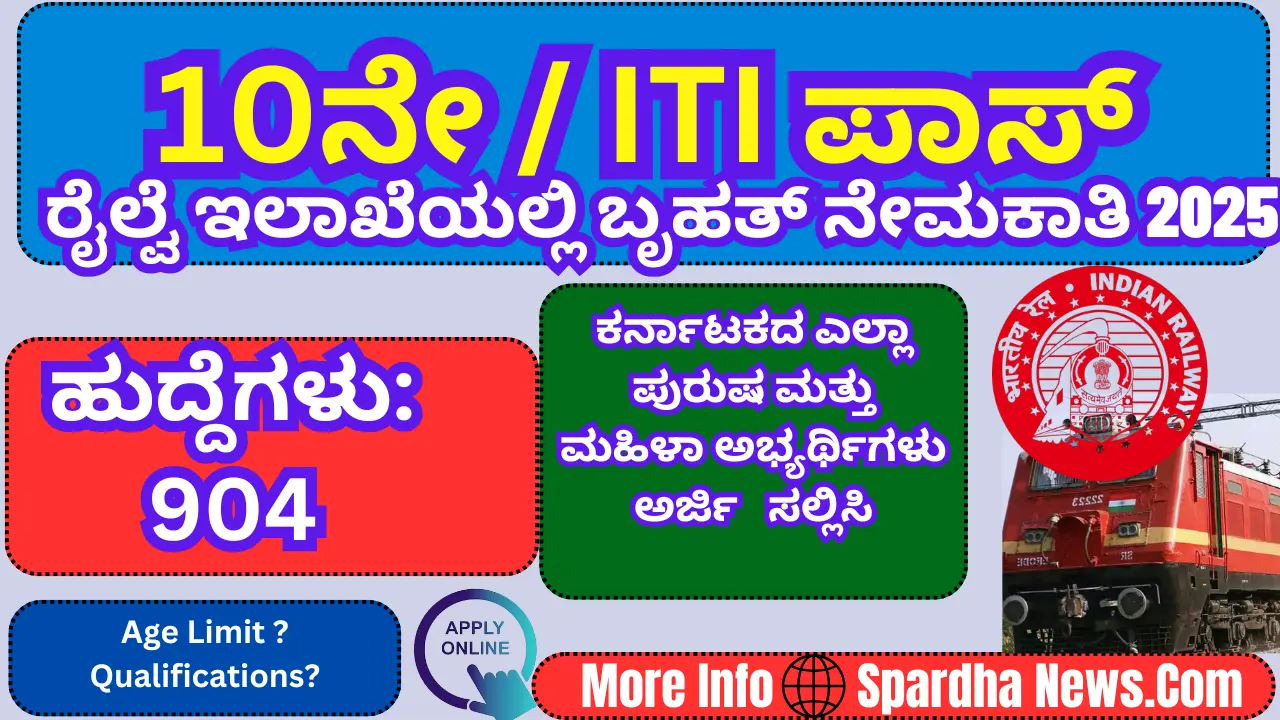 South Western Railway Recruitment 2025 Apply Online for 904 Apprentice Posts