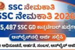 SSC Recruitment 2026 Apply Online for 25,487 SSC GD Constable Posts | Notification, Eligibility, Salary & Online Application
