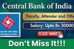 Central Bank of India Recruitment 2026 –350 Marketing Officer & Foreign Exchange Officer Posts 💼 | ಸೆಂಟ್ರಲ್ ಬ್ಯಾಂಕ್ ಆಫ್ ಇಂಡಿಯಾ ನೇಮಕಾತಿ 2026 – 350 ಮಾರ್ಕೆಟಿಂಗ್ ಆಫೀಸರ್ & ಫಾರಿನ್ ಎಕ್ಸ್ಚೇಂಜ್ ಆಫೀಸರ್ ಹುದ್ದೆಗಳು